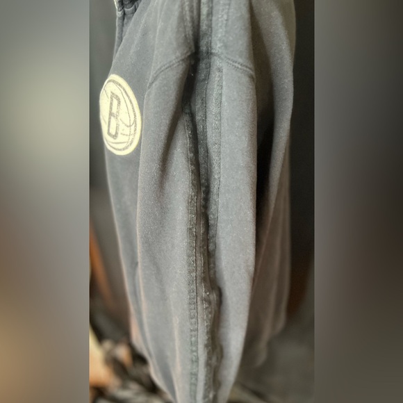 🤩 NEW ITEM! ADIDAS Originals Brooklyn Nets Fleece Track Jacket 2012 Men’s Sz L - Picture 5 of 10